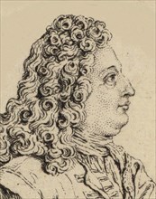 Portrait of the composer Marin Marais (1656-1728). Creator: Anonymous.