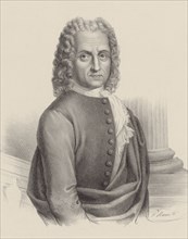 Portrait of the composer Benedetto Marcello (1686-1739). Creator: Roscioni, Vincenzo (active second Half of 19th cen.).