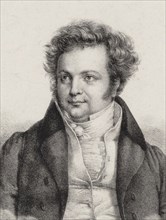 Portrait of the composer Heinrich Marschner (1795-1861). Creator: Brandt, Cäcilie (active 1820-1840s).