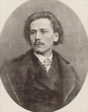 Portrait of the composer Jules Massenet (1842-1912), 1880. Creator: Anonymous.