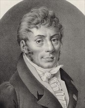 Portrait of the Composer Étienne Nicolas Méhul (1763-1817). Creator: Senefelder, Alois (1771-1834).