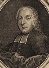 Portrait of the poet and librettist Pietro Metastasio (1698-1782). Creator: Anonymous.