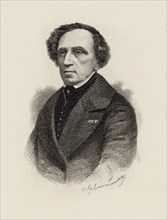 Portrait of the composer Giacomo Meyerbeer (1791-1864), 1875. Creator: Lamotte, Alphonse (1844-1914).