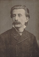 Portrait of pianist and composer Moritz Moszkowski (1854-1925), ca. 1886-1890. Creator: Anonymous.