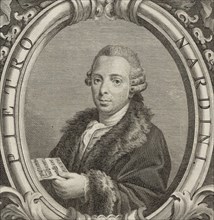 Portrait of the violinist and composer Pietro Nardini (1722-1793) , 1782. Creator: Anonymous.