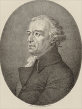 Portrait of the composer Johann Gottlieb Naumann (1741-1801) , 1816. Creator: Winter, Heinrich Eduard von (1788-1825).