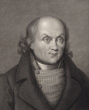 Portrait of Hans Georg Nägeli (1773-1836). Creator: Esslinger, Johann Martin (1793-1841).
