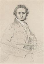 Portrait of Niccolò Paganini (1782-1840), 1830. Creator: Calamatta, Luigi (1802-1869).