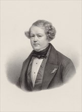 Portrait of the composer Auguste-Mathieu Panseron (1796-1859), 1850. Creator: Noël, Léon (1807-1884).