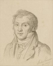 Portrait of the violinist and composer Louis-Luc Loiseau de Persuis (1769-1819) , 1849. Creator: Porreau, Jules (active 1830-1855).