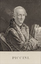 Portrait of the composer Niccolò Piccinni (1728-1800). Creator: Pauquet, Hippolyte (1797-1871).