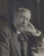 Portrait of the Composer Gabriel Pierné (1863-1937) , 1910. Creator: Manuel, Henri (1874-1947).