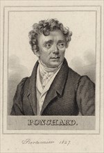 Portrait of the opera singer Louis Antoine Eléonore Ponchard (1787-1866) , 1827. Creator: Bertonnier, Pierre-François (1791-1858).
