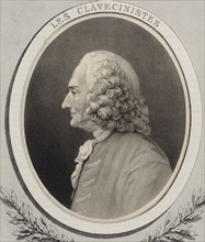Portrait of the composer Jean-Philippe Rameau (1683-1764). Creator: Lemoine, Alfred (1824-1881).