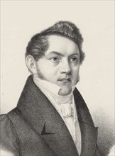 Portrait of Carl Gottlieb Reissiger (1798-1859), c. 1830. Creator: Czauczik (Zausig), József (1781-1857).