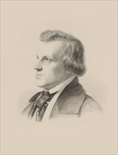 Portrait of the Composer Julius Rietz (1812-1877). Creator: Weger, August (1823-1892).