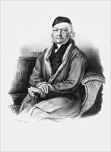 Portrait of the Composer Johann Christian Heinrich Rinck (1770-1846). Creator: Anonymous.