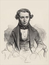 Portrait of pianist and composer Jacob Rosenhain (1813-1894) , 1845. Creator: Anonymous.