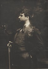 Portrait of the violinist and composer Joan Manén y Planas (1883-1971) , c. 1910. Creator: Audouard, Pau (1857-1918).
