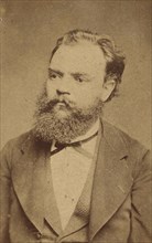 Portrait of the Composer Antonin Dvorak (1841-1904) , c. 1880. Creator: Anonymous.