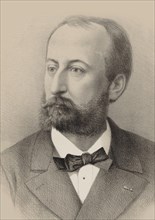 Portrait of the composer Camille Saint-Saëns (1835-1921), 1879. Creator: Jahyer, Octave Édouard Jean (1826-?).