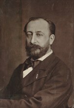 Portrait of the composer Camille Saint-Saëns (1835-1921), 1880. Creator: Anonymous.