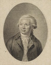 Portrait of the Composer Johann Abraham Peter Schulz (1747-1800) , 1794. Creator: Jügel, Johann Friedrich (1772-1833).