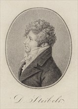Portrait of pianist and composer Daniel Steibelt (1765-1823) , 1809. Creator: Riedel, Carl Traugott (1769-c. 1832).