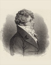 Portrait of pianist and composer Daniel Steibelt (1765-1823) , 1834. Creator: Benard, Jean François (active 1830-1850).