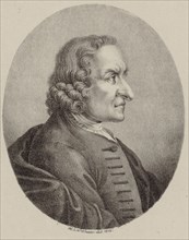 Portrait of the violinist and composer Giuseppe Tartini (1692-1770)  , 1818. Creator: Winter, Heinrich Eduard von (1788-1825).