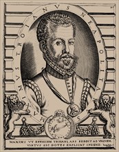 Portrait of the Composer Massimo Troiano, 1568. Creator: Nelli (Nellius), Niccolò (Nicolaus) (active 1545-1575).