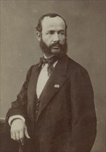 Portrait of the violinist and composer Henri Vieuxtemps (1820-1881), 1870s. Creator: Photo studio Nadar.