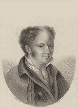 Portrait of the Composer Gottfried Weber (1779-1839) , ca 1820. Creator: Schalck, Heinrich Franz (1791-1832).