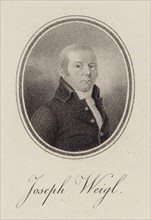 Portrait of the cellist Joseph Franz Weigl (1740-1820) , c. 1785. Creator: Anonymous.