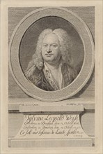 Portrait of Sylvius Leopold Weiss (1686-1750), 1750. Creator: Denner, Balthasar (1685-1749).