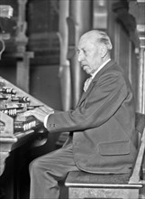 Portrait of the organist and composer Charles-Marie Widor (1844-1937) , 1927. Creator: Anonymous.
