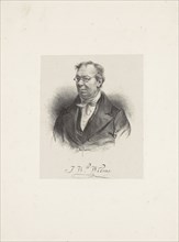Portrait of the Composer Johann Wilhelm Wilms (1772-1847) , 1835. Creator: Anonymous.
