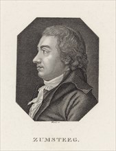 Portrait of the Composer Johann Rudolf Zumsteeg (1760-1802) , c. 1800. Creator: Anonymous.