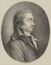 Portrait of the Composer Johann Rudolf Zumsteeg (1760-1802) , 1816. Creator: Winter, Heinrich Eduard von (1788-1825).