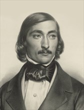 Portrait of the violinist and composer Delphin Alard (1815-1888), c. 1840. Creator: Anonymous.