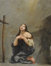The Repentant Mary Magdalene, 1637-1639. Creator: Canlassi (Called Cagnacci), Guido (Guidobaldo) (1601-1663).
