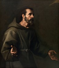 Saint Francis receives the Stigmata, ca 1611. Creator: Sellitto, Carlo (1581-1614).