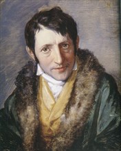 Portrait of Carl Ludwig Börne (1786-1837), 1833. Creator: Oppenheim, Moritz Daniel (1800-1882).