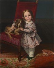 Portrait of Vittoria Balze, 1845. Creator: Balze, Paul (1815-1884).