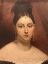 Portrait of the opera singer Maria Malibran (1808-1836), 1831. Creator: Scheffer, Ary (1795-1858).