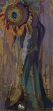 Dying sunflower I, 1908. Creator: Mondrian, Piet (1872-1944).
