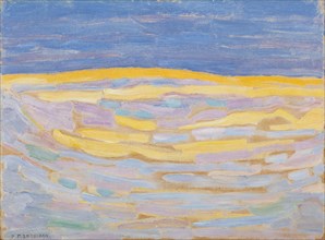Dune I, 1909. Creator: Mondrian, Piet (1872-1944).