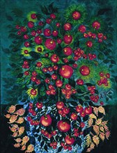 Pommes aux feuilles , 1929-1930. Creator: Louis (Séraphine de Senlis), Séraphine (1864-1942).