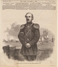 Admiral Stepan Stepanovich Lesovsky (1816-1866) in New York, 1863. Creator: Anonymous.