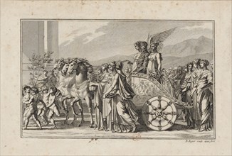 Triumph of Napoleon, First Consul, 1801. Creator: Roger, Barthélemy (1770-1841).